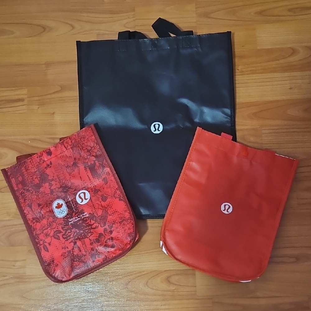 Lululemon Reusable Tote Bag Set